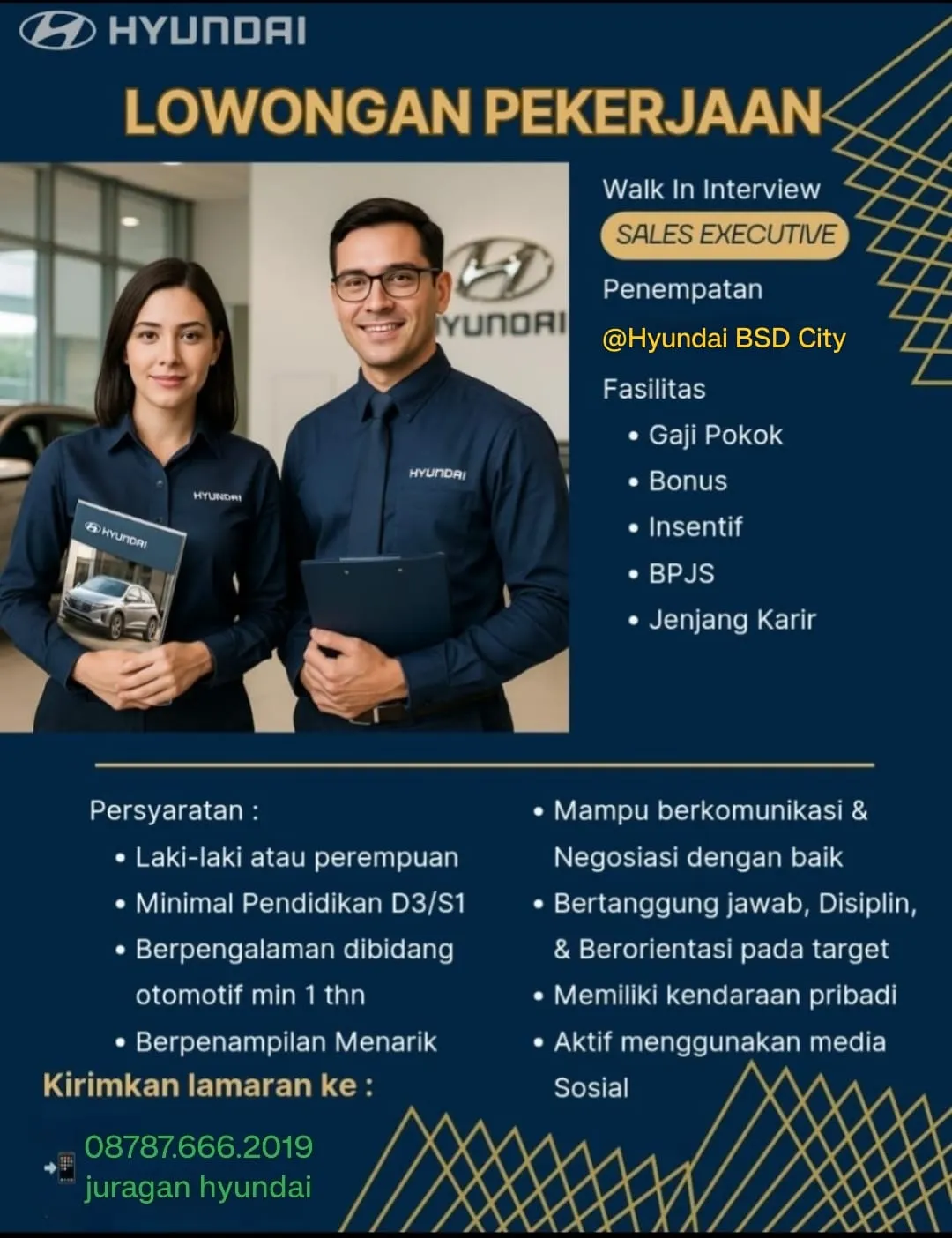 Lowongan Kerja Hyundai BSD City