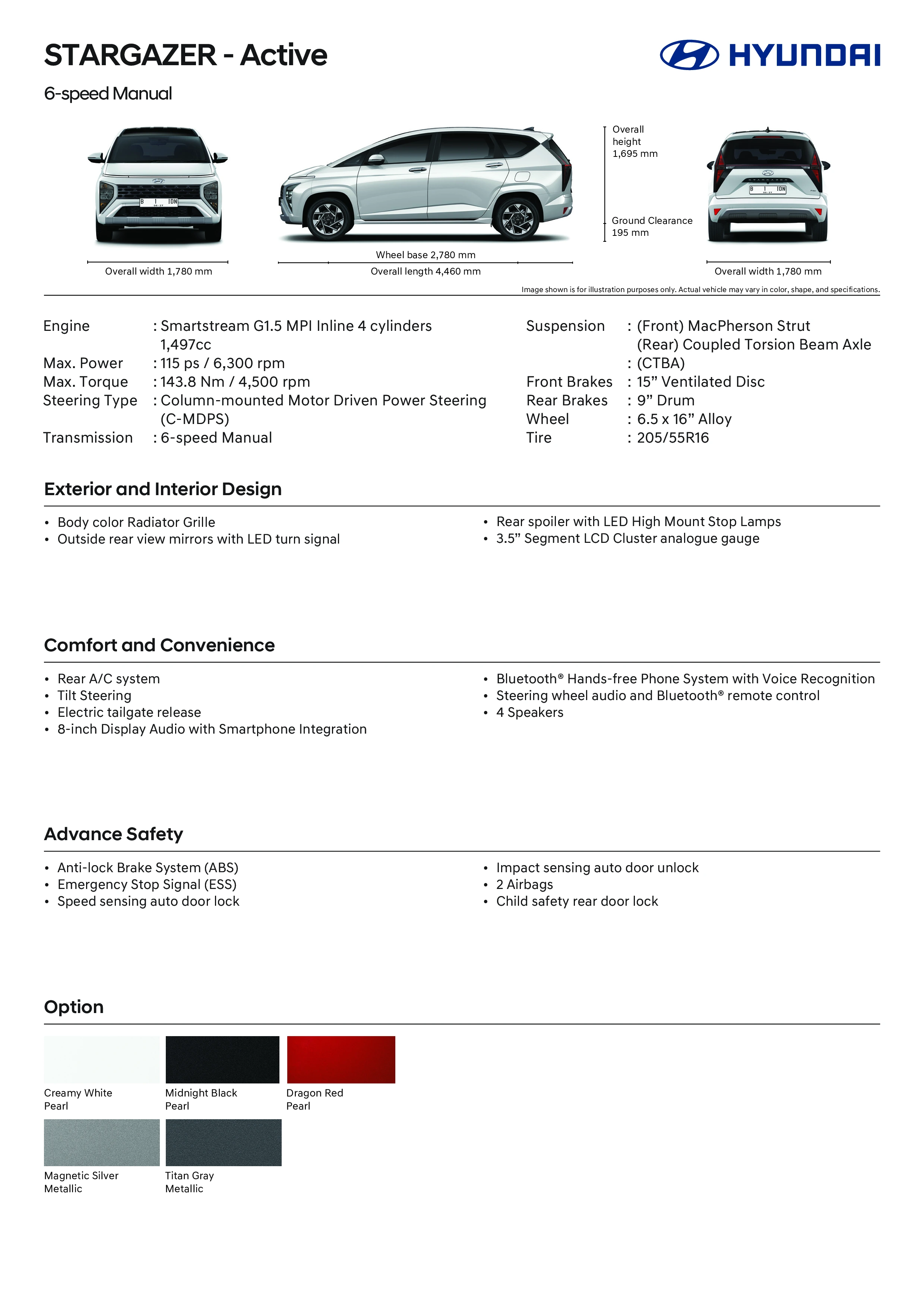 Hyundai Stargazer Active